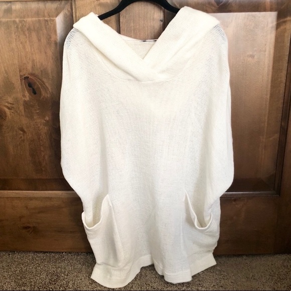 James Perse Sweaters - James Perse Oversized Cream Sweater